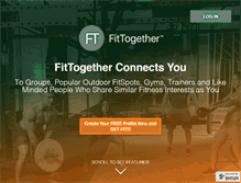 Tablet Screenshot of fittogether.com